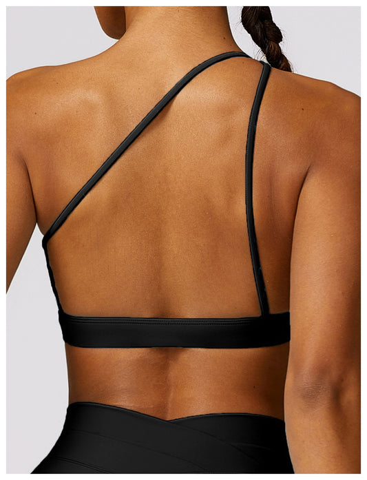 Show It Off One-Shoulder Sports Bra